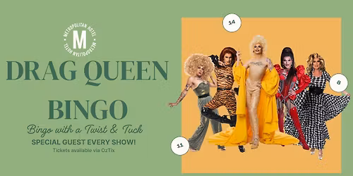 Drag Queen Bingo - The Metropolitan Hotel Mackay