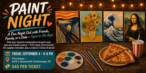 Paint Night- Masterpiece Addition