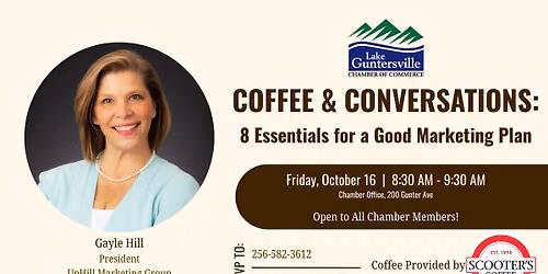 Coffee & Conversations: 8 Essentials of a Good Marketing Plan
