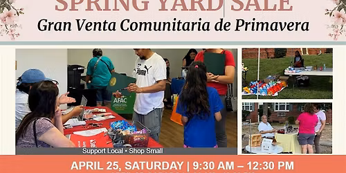 Spring Community Yard Sale (Barcroft Apartments Arlington)