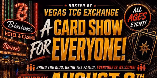 Vegas TCG exchange card show