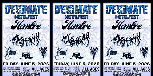 DMF Fundraiser ft. HOMBRE, Axohxin, V0!D, Disorderly Conduct & Another Time Around - ALL AGES