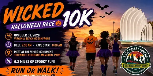 Wicked 10K Halloween Race (6.2 Miles)