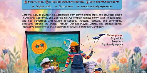 Duncan Playful Circus: The True Color of Love \/ El Verdadero Color del Amor