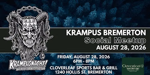 Krampus Bremerton, August 2026 Meetup Social