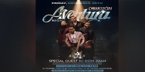 OBSESI\u00d3N AVENTURA NIGHT