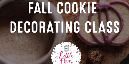 Fall Cookie Decorating Class 
