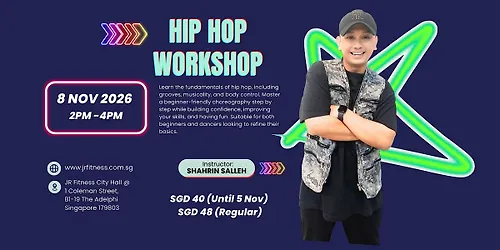 Hip Hop Workshop with Shahrin Salleh