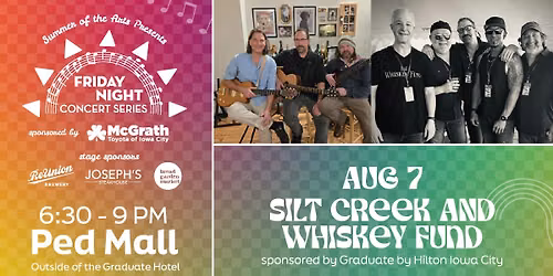 Friday Night Concert Series: Silt Creek AND The Whiskey Fund