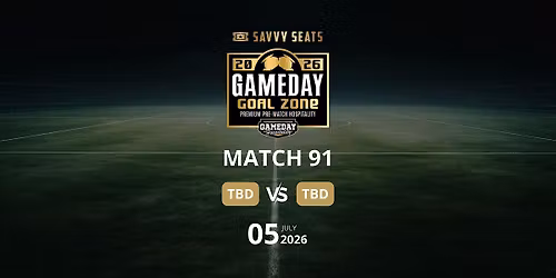 Final Game Day Goal Zone by Savvy Seats