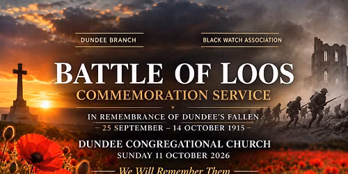 Battle of Loos Commemoration Service