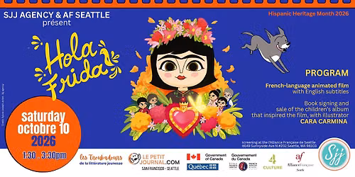 Projection du Film d'Animation Hola Frida! en fran\u00e7ais