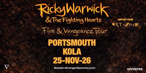 Ricky Warwick & The Fighting Hearts at KOLA, Portsmouth