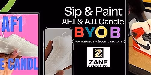 Candle Sip & Paint: Sneaker Edition