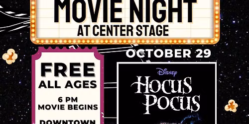 Indio Movie Night at Center Stage: Hocus Pocus