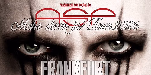 ASP \u2013 MEHR DENN JE! TOUR \u2013 FRANKFURT, BATSCHKAPP