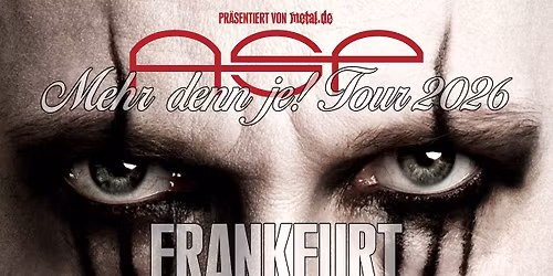 ASP \u2013 MEHR DENN JE! TOUR \u2013 FRANKFURT, BATSCHKAPP