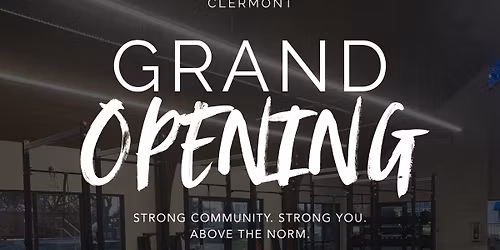TRVFIT Clermont Grand Opening \ud83c\udf89