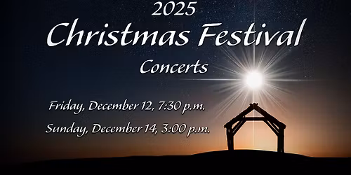 The RUMC Christmas Festival Concerts