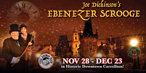 The holiday favorite, EBENEZER SCROOGE!