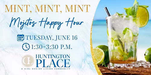 Mint, Mint, Mint Mojitos Happy Hour \ud83c\udf43