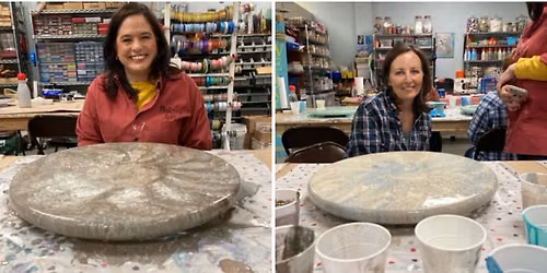 Flow Paint Lazy Susan $45