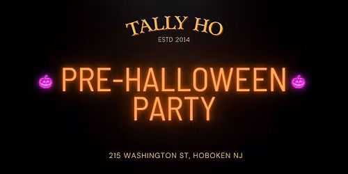 Tally Ho Pre-Halloween Party