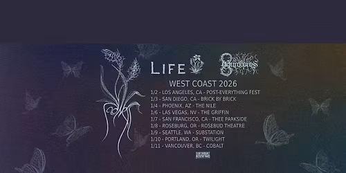 Sadness LIVE at The Rosebud with Life, Dawn of Ouroboros, fairweatherfriend