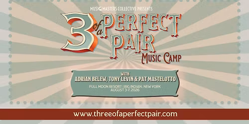 Three of a Perfect Pair Music Camp