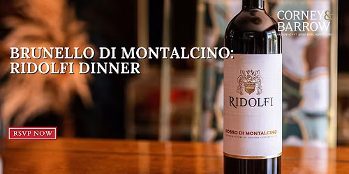 The Spirit of Montalcino: Exclusive Ridolfi Wine Dinner