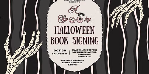 A Spooky Halloween Book Signing