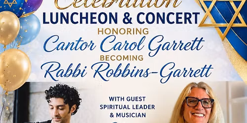 Concert and Luncheon for Rabbi Carol