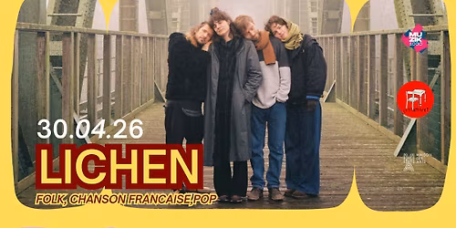 LICHEN - folk, chanson fran\u00e7aise, pop - tiny cave concerts - L'Estaminet