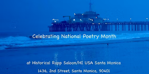 The Santa Monica Poetry Reading\/3rd Fridays host Elena Secota\/featuring Gregory Bell