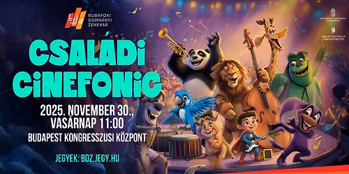 Csal\u00e1di Cinefonic - vas\u00e1rnap d\u00e9lel\u0151tti el\u0151ad\u00e1s