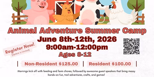 Animal Adventure Summer Camp