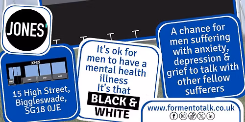 'For Men To Talk'...and Walk (Biggleswade)