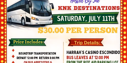 KnkDestinations Harrah's Casino Fundraiser Event