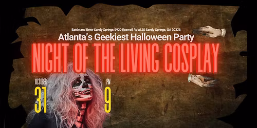 \ud83c\udf83Night Of The Living Cosplay\ud83c\udf83 - Cosplay Halloween Party