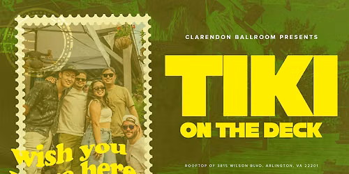 TIKI ON THE DECK LAUNCH PARTY