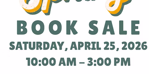Spring Book Sale