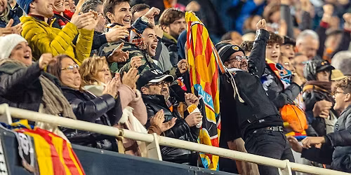 Valencia CF vs CA Osasuna at Mestalla Stadium