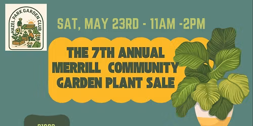 7th Annual Spring Plant Sale