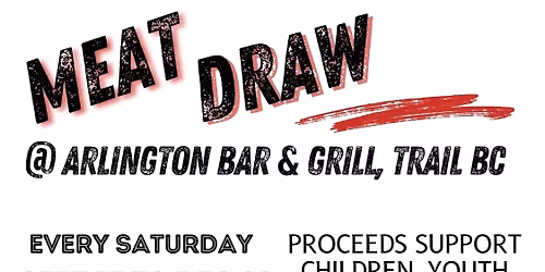 Meat Draw - Local Non-Profit Fundraiser