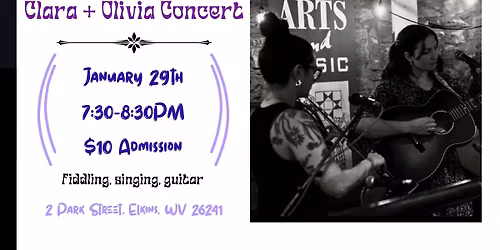 Clara Riedlinger + Olivia Perske Concert