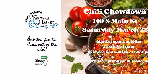 Chili Chowdown @ PFM Indoor Winter Market