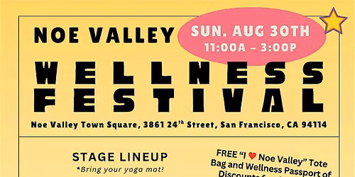 Noe Valley Wellness Festival