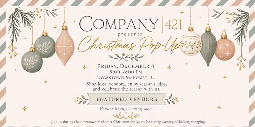 Christmas Pop-Up at Company 421