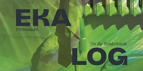 Kataloogi EKA LOG "Piirimaadel" esitlus ja Merike Estna kunstnikuvestlus