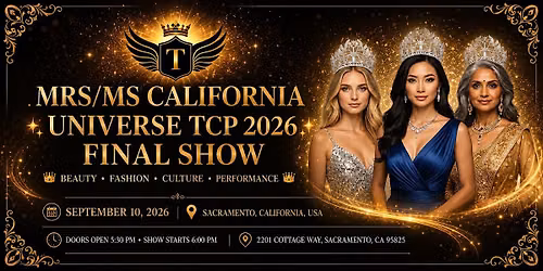 Mrs\/Ms California Universe TCP Final Show